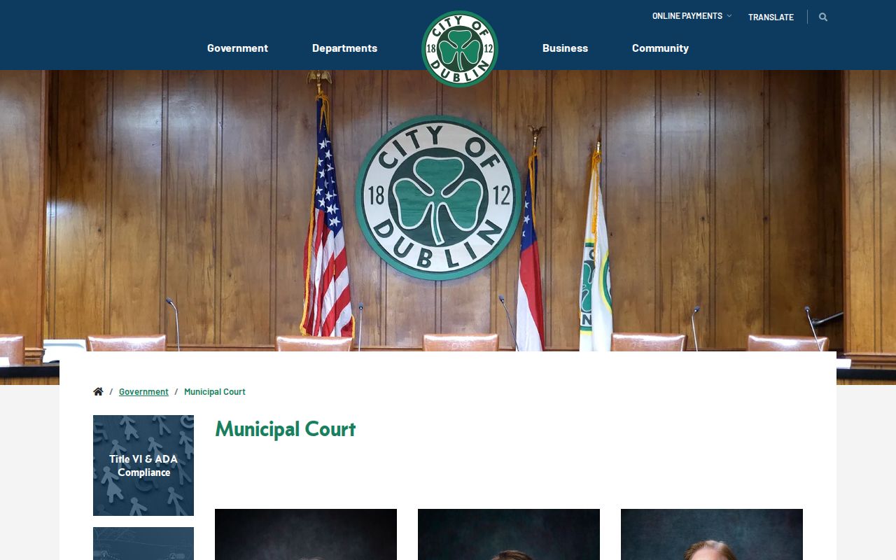 Dublin criminal records office and Municipal Court information